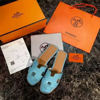 HERMES Slippers Women--072